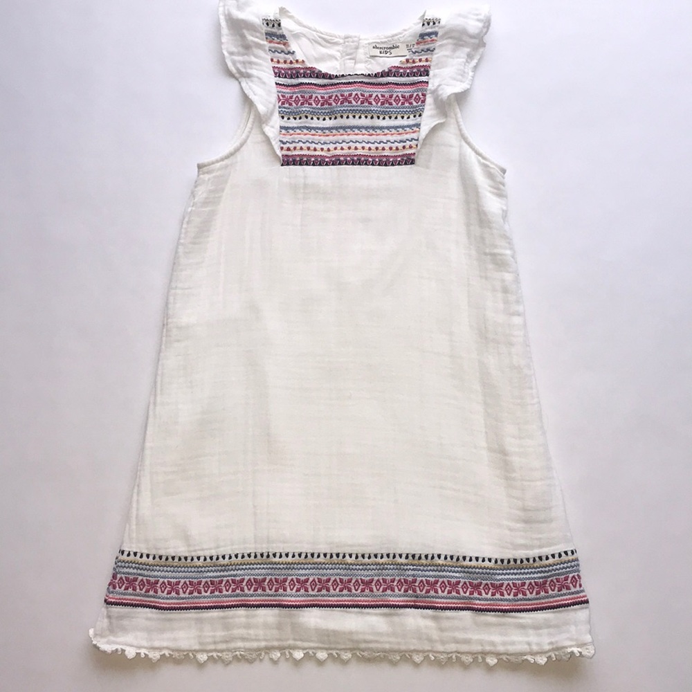 EUC Abercrombie Kids boho dress